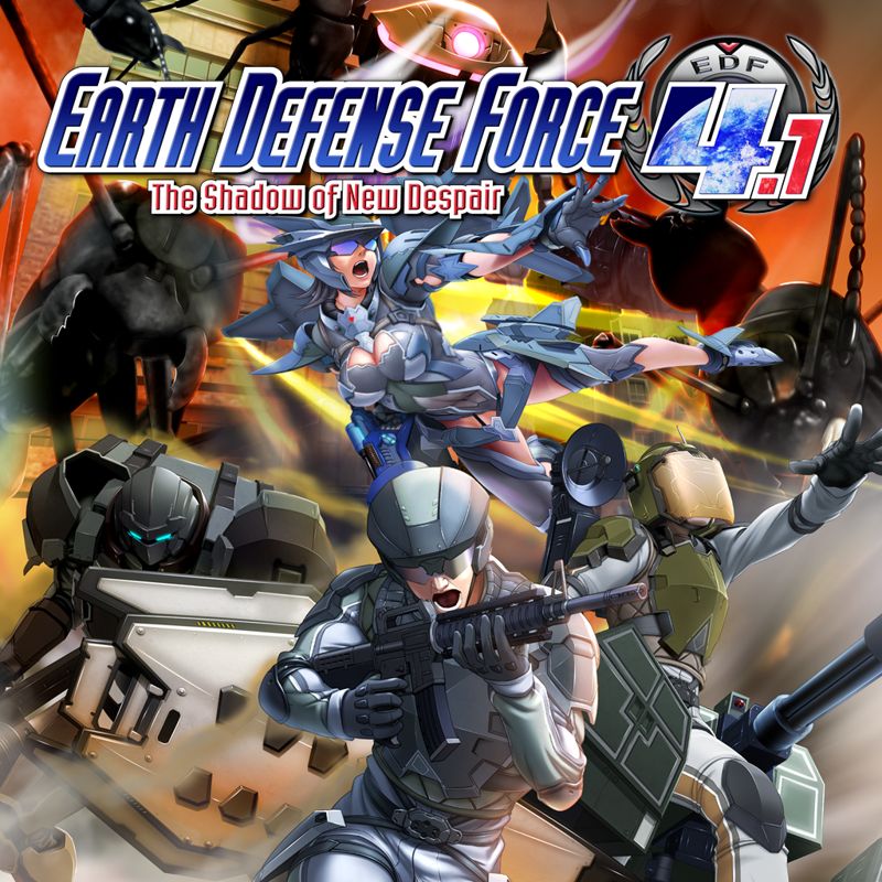 Earth Defense Force 4.1: The Shadow of New Despair box art for Playstation 4